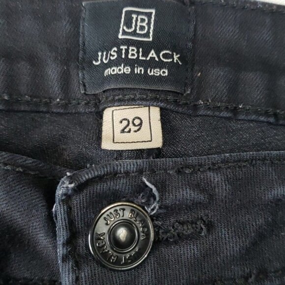 Just Black Mid Rise Ankle Skinny Jeans - Picture 7 of 9